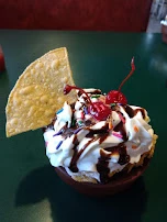 Fried Ice Cream Sundae
